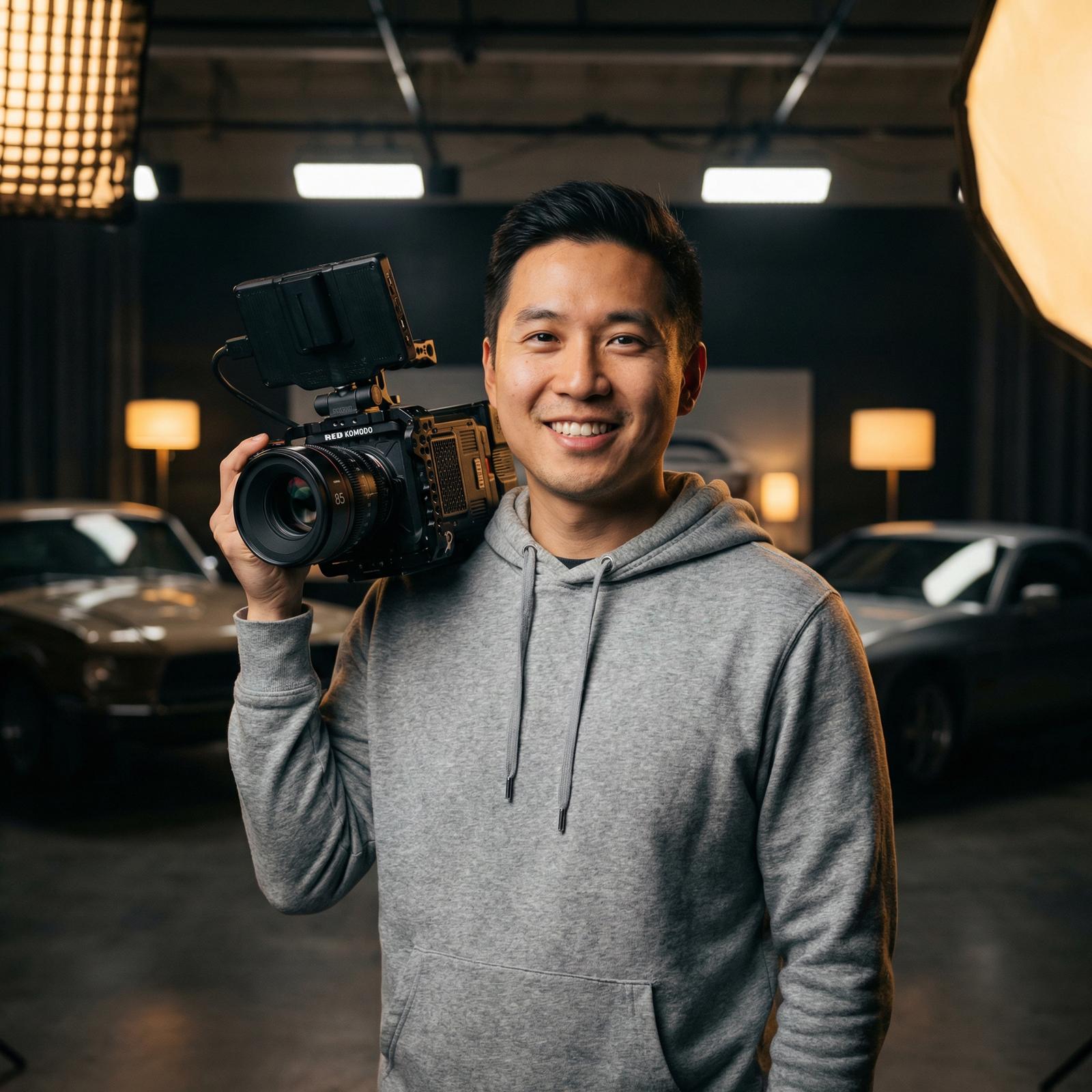 花色堂修车改装视频摄影师